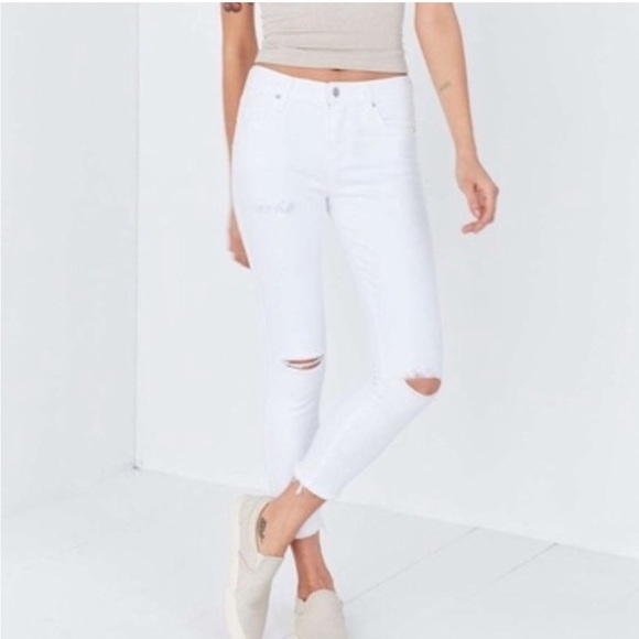 Agolde Sophie High Rise Skinny Crop Jeans - Picture 1 of 11